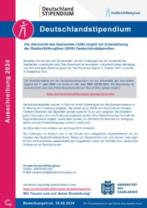 Read more about the article Stipendienausschreibung für das MBA-Programm European Management 2024/25: „Deutschlandstipendium“!